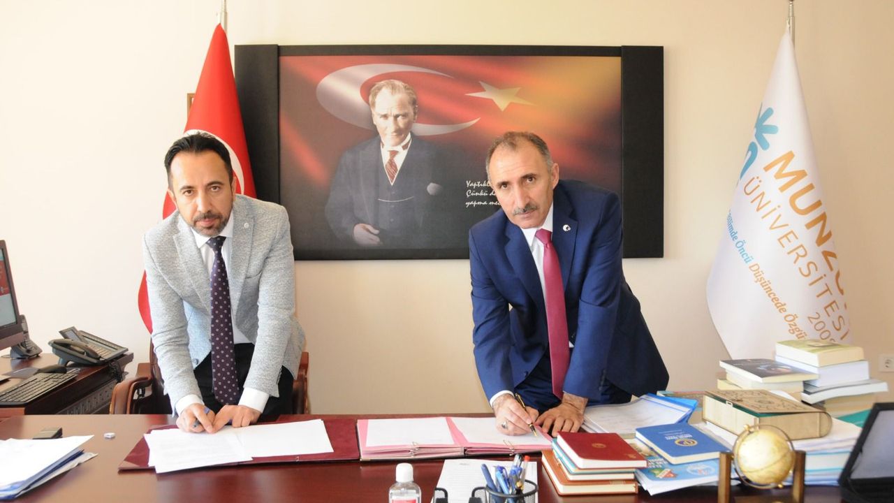 Fırat Üniversitesi İle Munzur Üniversitesi Arasında İşbirliği Protokolü İmzalandı