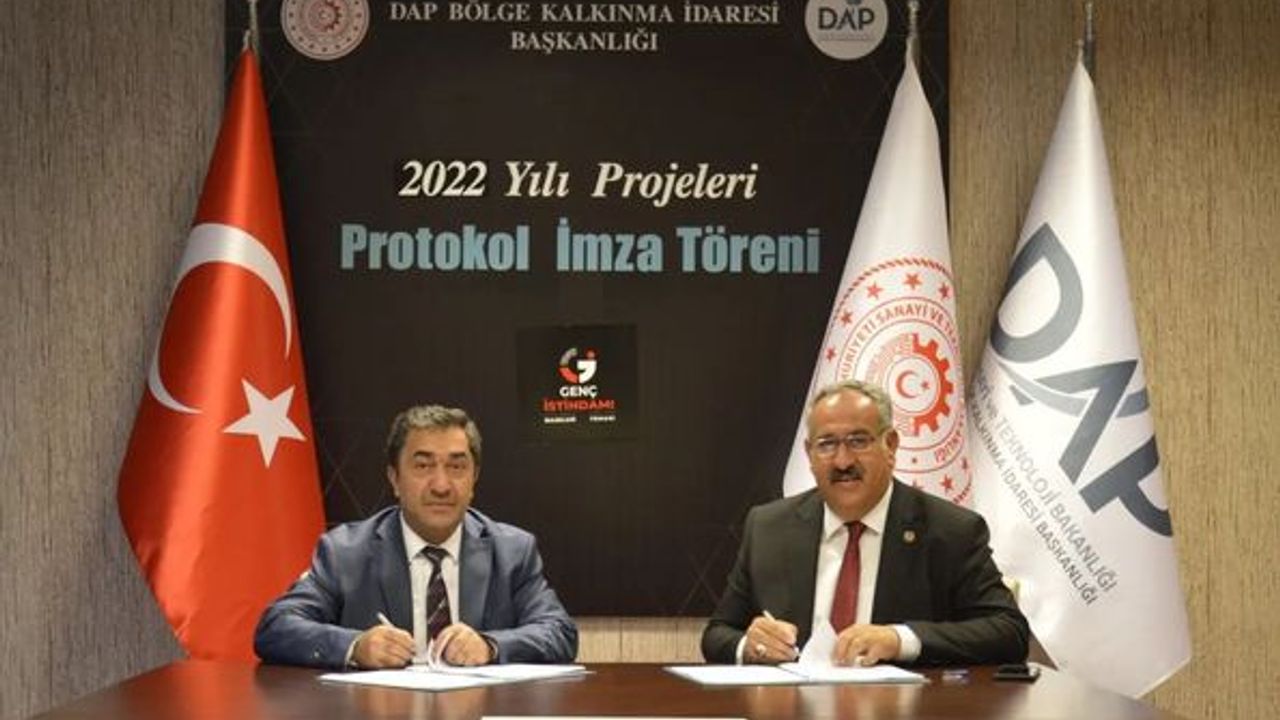Badem Kırma İşleme ve Paketleme Tesisi projesinin protokolü imzalandı