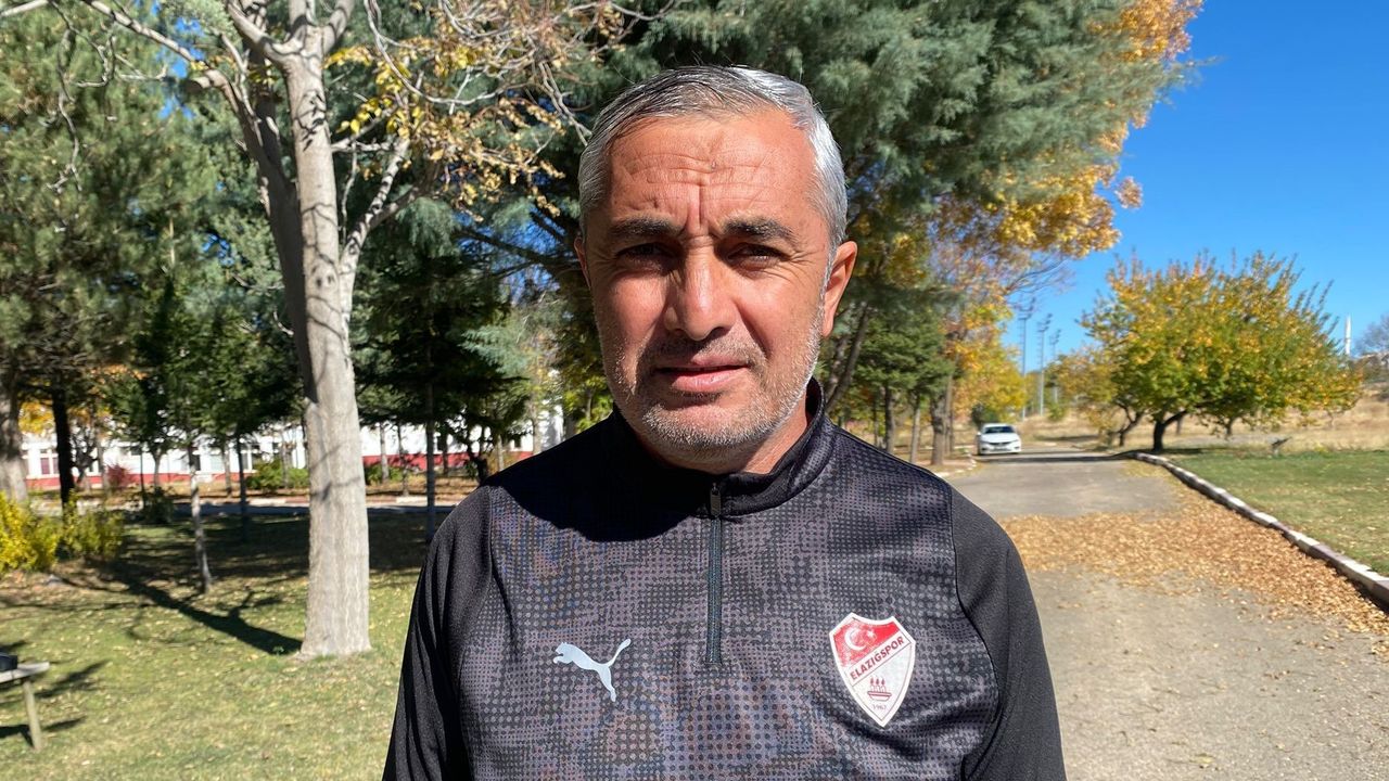 ELAZIĞSPOR TEKNİK DİREKTÖRÜ SARIGÜL'DEN AÇIKLAMALAR