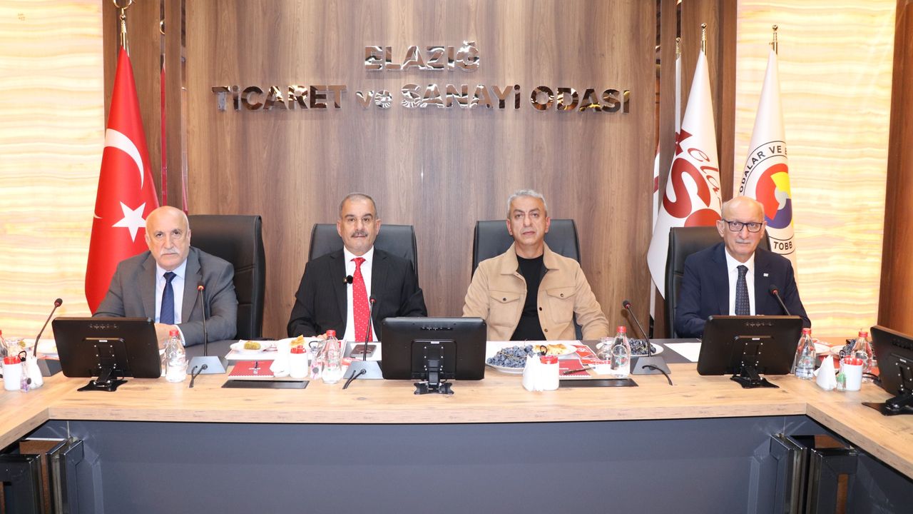 ELAZIĞ TSO EKİM AYI MECLİS TOPLANTISI GERÇEKLEŞTİRİLDİ