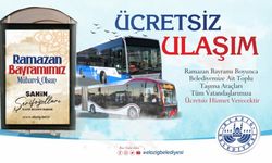 Elazığ’da Belediye Otobüsleri Bayramda Ücretsiz