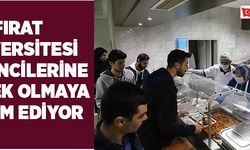 FIRAT ÜNİVERSİTESİ ÖĞRENCİLERİNE DESTEK OLMAYA DEVAM EDİYOR