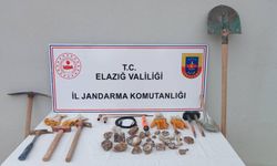 KAÇAK KAZI YAPAN ŞÜPHELİ YAKALANDI