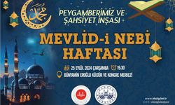 ELAZIĞ’DA MEVLİD-İ NEBİ HAFTASI PROGRAMI ETKİNLİKLERİ