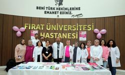 FÜ HASTANESİNDE ‘MEME KANSERİ FARKINDALIK' STANDI AÇILDI