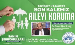 ELAZIĞ BELEDIYESİNDEN ‘AİLENİN KORUNMASI’ TEMALI KONFERANS