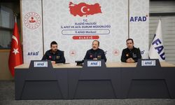 AFAD BAŞKANI PEHLİVAN'DAN AÇIKLAMALAR