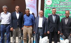 YÜZDE 75 HİBELİ 15 TON TOHUM DAĞITILMAYA BAŞLADI