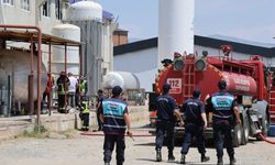 GAZDOLUM TESİSİNDE PATLAMA...