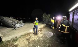 TRAFİK KAZASI: 1 YARALI