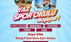 Elazığ İl Özel İdare Yaz Spor Okulları kayıtları başladı