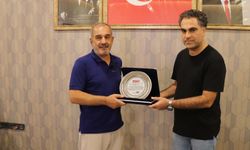 BAŞKAN ALAN’DAN İŞ İNSANI TETİK’E ZİYARET