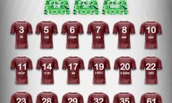 ELAZIĞSPOR'DA FORMA NUMARALARI BELLİ OLDU