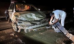 TRAFİK KAZASI: 2 YARALI