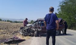 TRAFİK KAZASI: 2 YARALI
