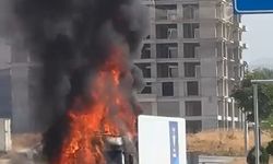 TIR ALEVLERE TESLİM OLDU