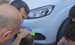 KAFASINA TUĞLA DÜŞTÜ