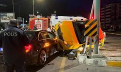 TRAFİK KAZASI: 2 YARALI