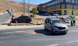 TRAFİK KAZASI: 5 YARALI