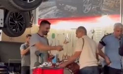 DAVUL ZURNA İLE ARACINI TESLİM ALDI