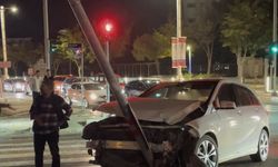 TRAFİK KAZASI: 1 YARALI