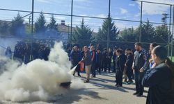 ÖĞRENCİLERE YANGIN EĞİTİMİ