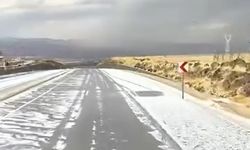 ELAZIĞ'DA DOLU YAĞIŞI