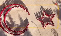 AY-YILDIZ KOREOGRAFİSİ BÜYÜK BEĞENİ TOPLADI