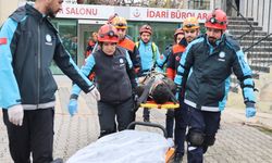 DEPREM VE YANGIN TATBİKATLARI DEVAM EDİYOR