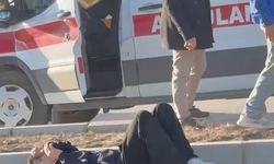 MOTOSİKLET KAZASI: 2 YARALI