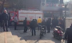 İŞ YERİNDE ÇIKAN YANGIN PANİĞE NEDEN OLDU