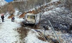 TARAFTARLARI TAŞIYAN MİNİBÜS KAZA YAPTI