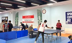 OKUL SPORLARI MASA TENİSİ MÜSABAKALARI YAPILDI