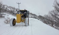 96 KÖY YOLU ULAŞIMA AÇILDI