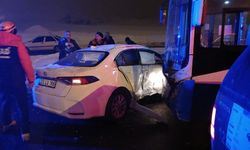 TRAFİK KAZASI: 1 YARALI