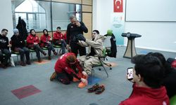 ARAMA VE KURTARMA EĞİTİMLERİ SÜRÜYOR