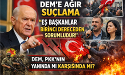 BAYRAK PROVOKASYONU: BAHÇELİ DEM’İ İŞARET ETTİ
