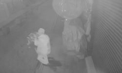 BRANDAYI ÇALDI POŞETE SIĞDIRAMADI