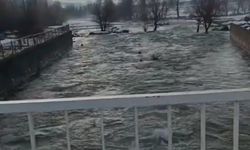 KAR SULARI ERİDİ, DERELER COŞTU