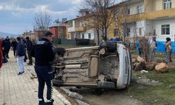 TRAFİK KAZASI: 1 YARALI