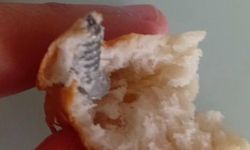 ALDIĞI EKMEĞİN İÇERİSİNDEN VİDA ÇIKTI