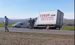TRAFİK KAZASI: 1 YARALI