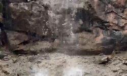 ELAZIĞ'DA YAĞIŞLAR DOĞAL ŞELALELER OLUŞTURDU