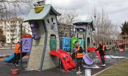 ÇOCUK OYUN ALANLARINDA KAPSAMLI TEMİZLİK