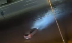 DRİFT YAPAN SÜRÜCÜ KAMERADA