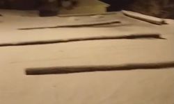 KARAKOÇAN'DA KAR YAĞIŞI ETKİLİ OLDU