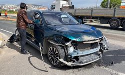TRAFİK KAZASINDA 1 KİŞİ YARALANDI
