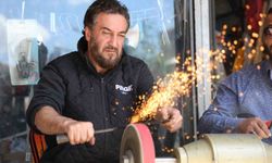BIÇAK BİLEME USTALARININ YOĞUNLUĞU