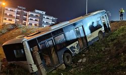 HALK OTOBÜSÜ ŞARAMPOLE UÇTU