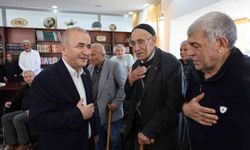 VALİ HATİPOĞLU HUZUREVİ SAKİNLERİYLE BİR ARAYA GELDİ